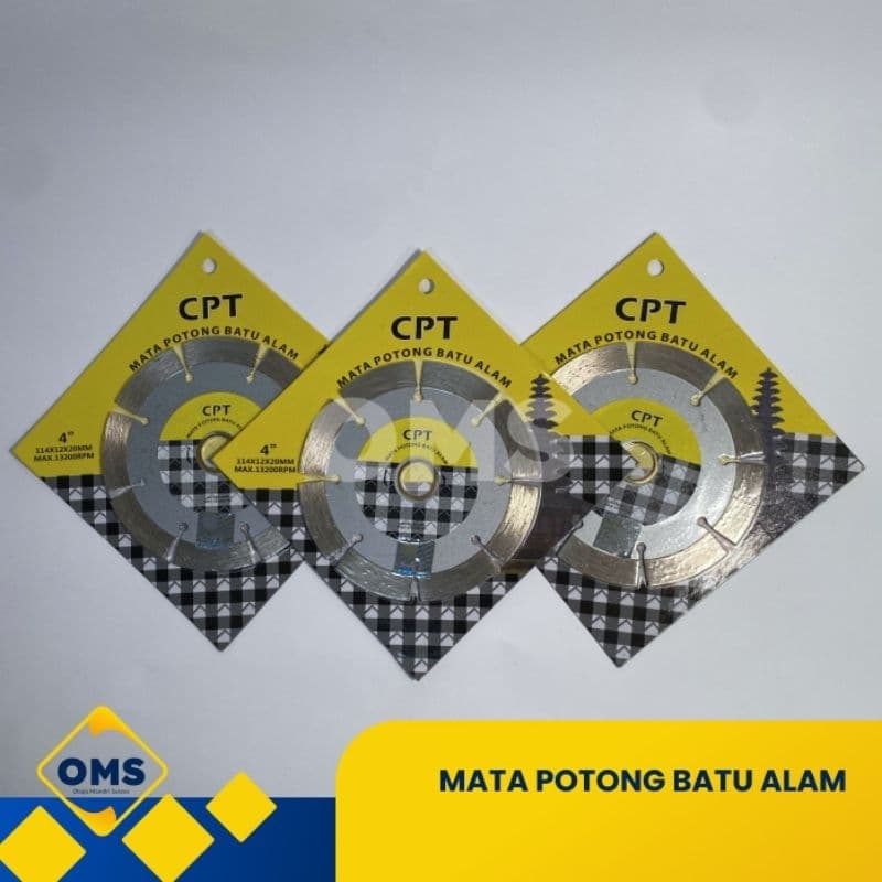 CPT National 4" Natural Stone Diamond Cutting Wheel