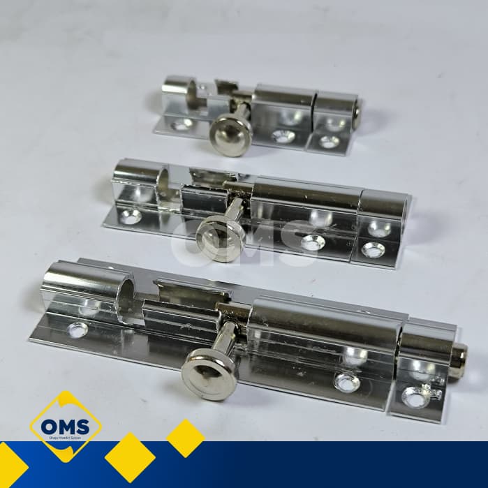 Amani Thick Aluminum Barrel Bolt 2"–4"