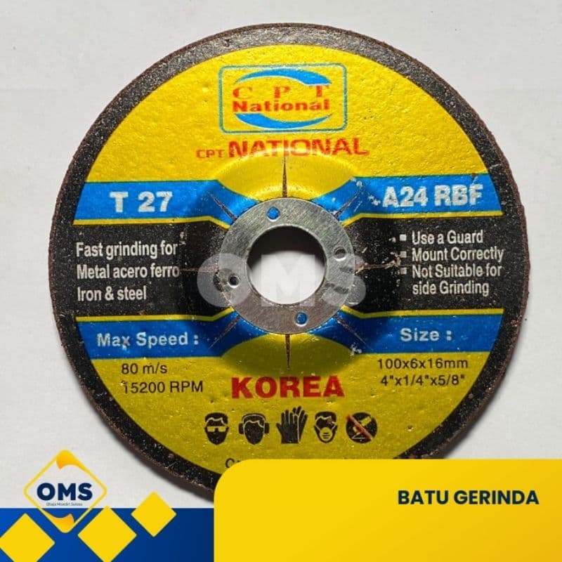 CPT National Grinding & Polishing Stone 4×6" (25-Pack)