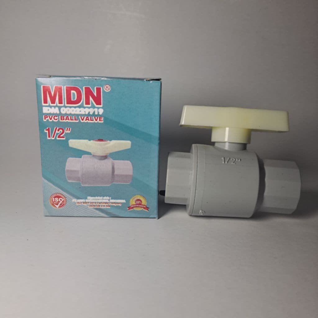 MDN PVC Ball Valve ½"
