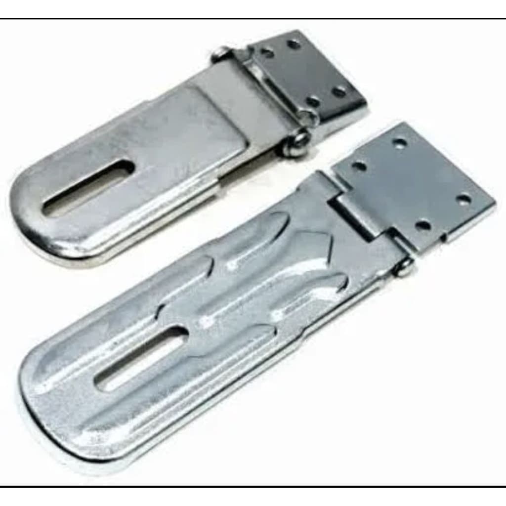 Heavy-Duty Hasp & Staple Lock Plate