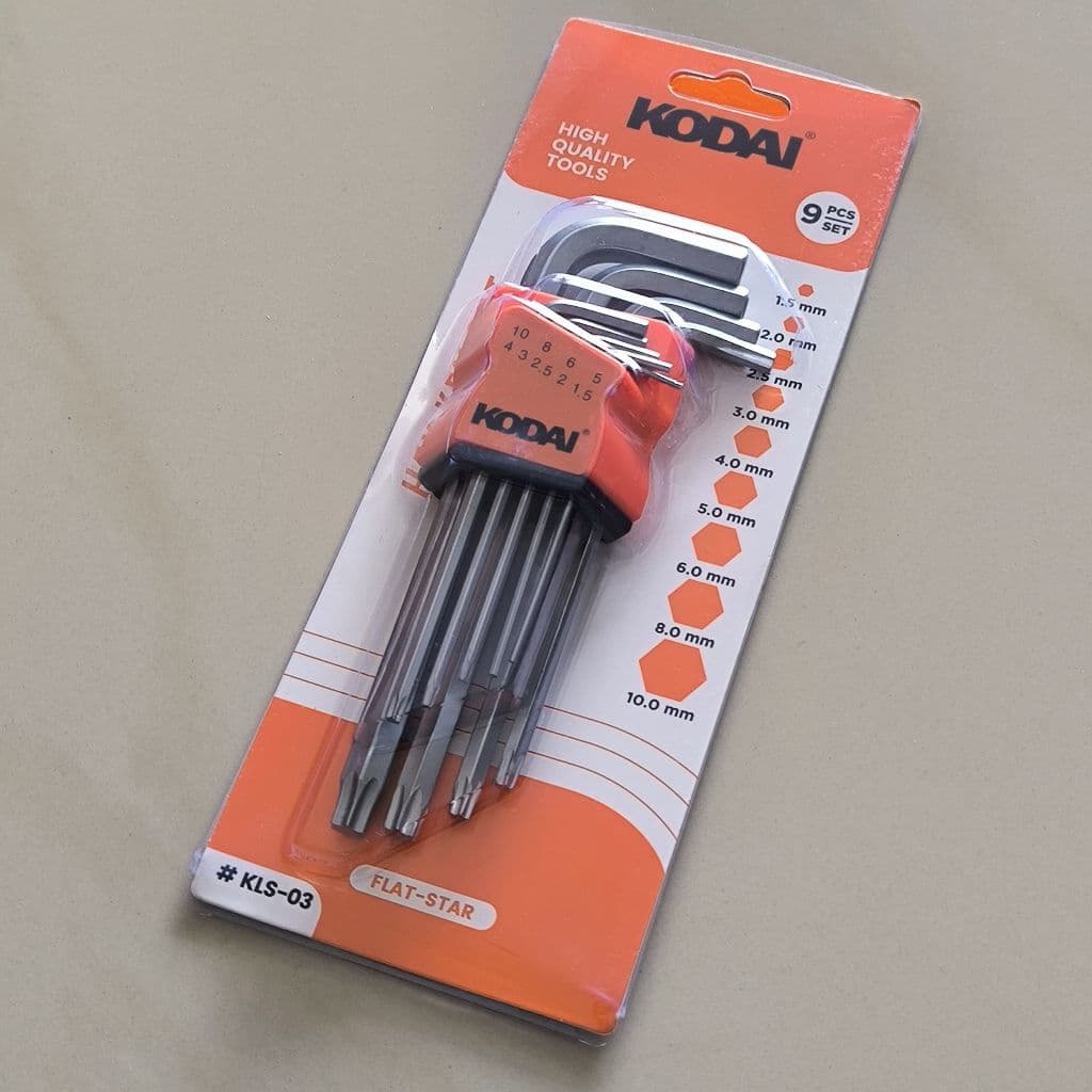 Kodai Star (Torx) Allen Key Set